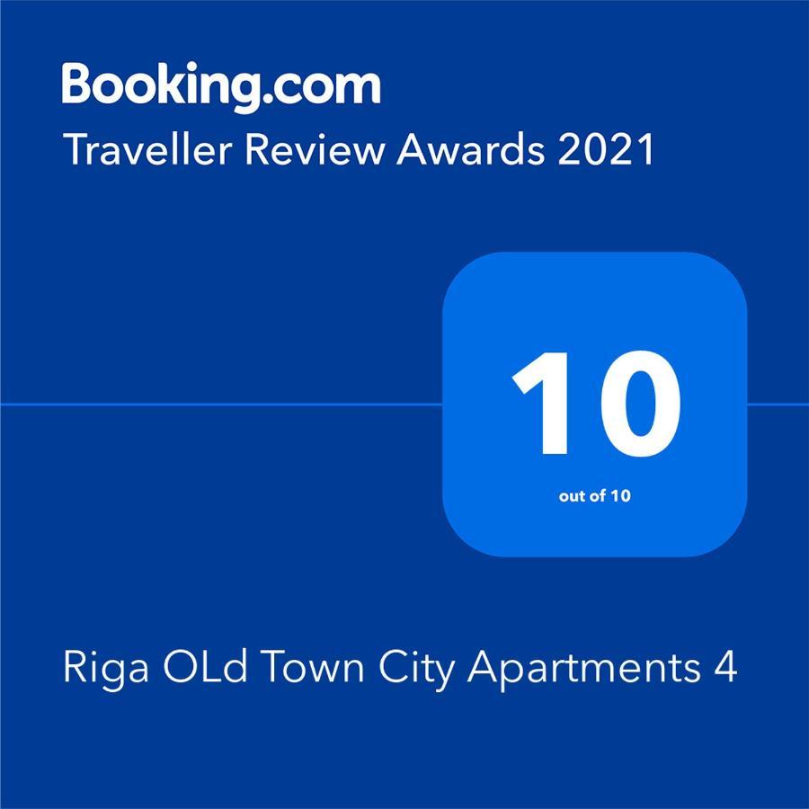 Riga Old Town City Apartments 4 Exterior photo
